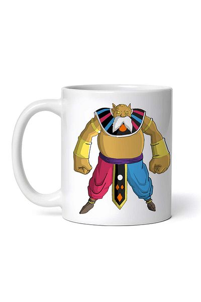 OEM Cană albă personalizată, Toppo God Dragon Ball Z, INOVATIX®. 330 ml