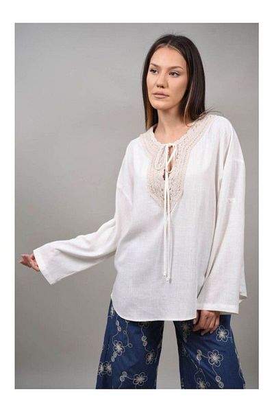 Y TWO WOMEN Blouse - Beige