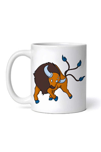 OEM Cană albă personalizată, Pokemon Tauros, INOVATIX®. 330 ml