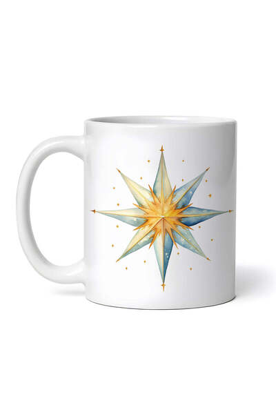 OEM Cană albă personalizată, Holy Star, INOVATIX®. 330ml