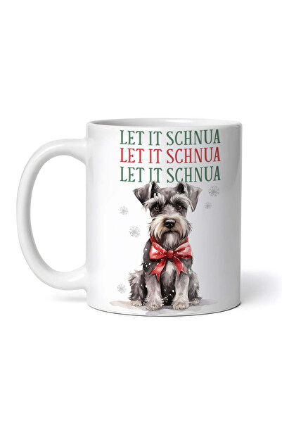 OEM Εξατομικευμένη λευκή κούπα, Let it Schnua, INOVATIX®. 330 ml