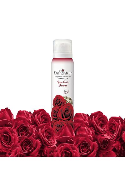ENCHANTEUR Rose Oud Amour Perfumed Deodorant 150 ml