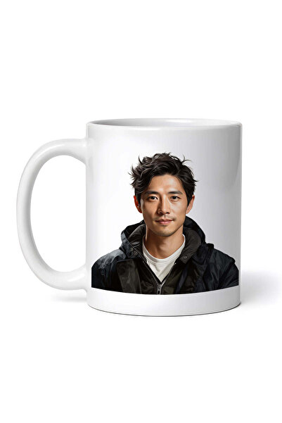 OEM Cană albă personalizată, Lee Jong, INOVATIX®. 330 ml