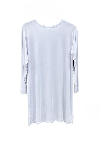 Sevda Kılınç Large Size Long Sleeve Combed Cotton