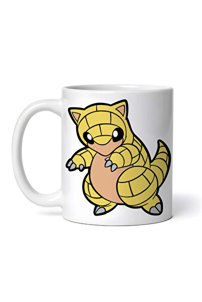 OEM Εξατομικευμένη λευκή κούπα, Pokemon Sandshrew, INOVATIX®. 330 ml