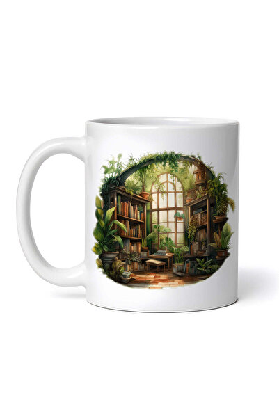 OEM Personalized White Mug, Afrodita Reading Space, Inovatix®. 330ml