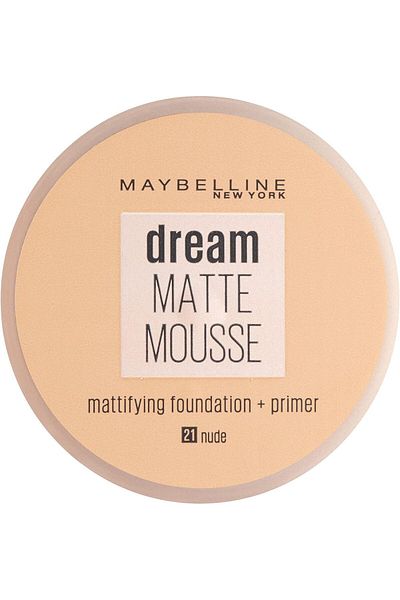 Maybelline New York Maybelline Dream Matte Mousse Foundation & Primer 21 Nude,18ml