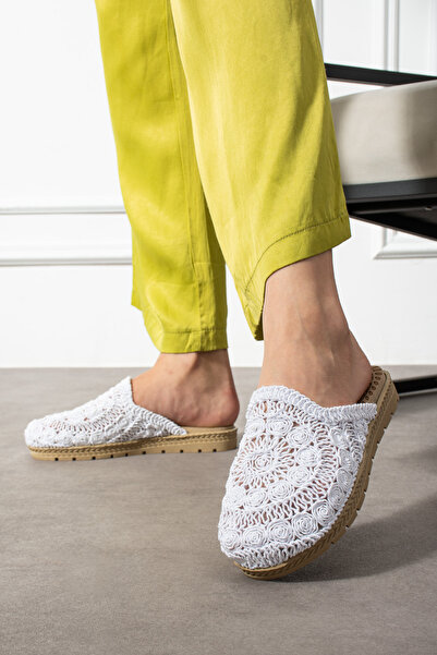 Jackers Жіночі плетені тапочки з закритим носком