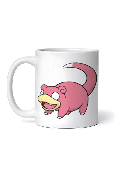 OEM Cană albă personalizată, Pokemon Slowpoke surprins, INOVATIX®. 330 ml
