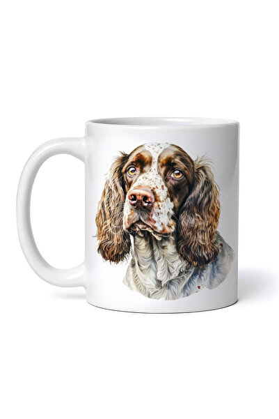 OEM Εξατομικευμένη λευκή κούπα, πορτρέτο Αγγλικού Σπρίνγκερ Σπάνιελ, INOVATIX...