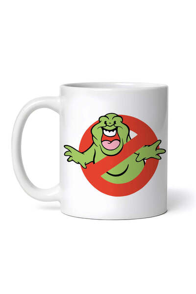 OEM Cană albă personalizată, Slime busters Ghostbusters, INOVATIX®. 330 ml