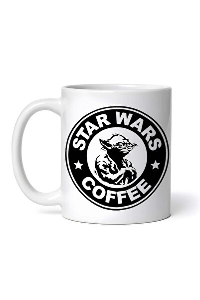 OEM Cană albă personalizată, Star Wars Coffee Starbucks, INOVATIX®. 330 ml
