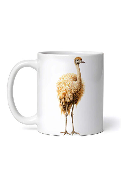 OEM Cană albă personalizată, struț, Inovatix®. 330 ml