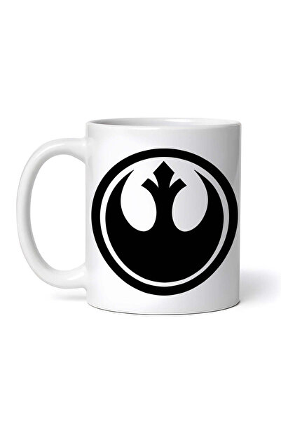 OEM Cană albă personalizată, Star Wars Rebel Alliance, INOVATIX®. 330ml