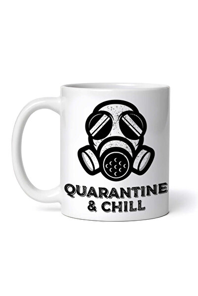 OEM Cană albă personalizată, Carantină și relaxare, INOVATIX®. 330 ml