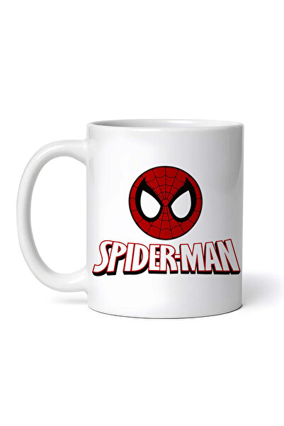 OEM Cană albă personalizată, mască Spider Man, INOVATIX®. 330 ml