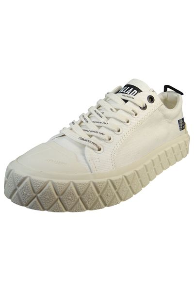 Palladium Damen Low Sneaker Palla Ace Lo Surplus 74488-101-m Weiß All Star White Baumwolle