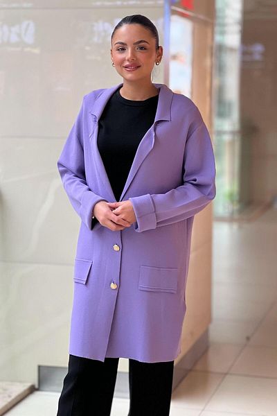 Ghisa Three-Button Pocket Flap Jacket