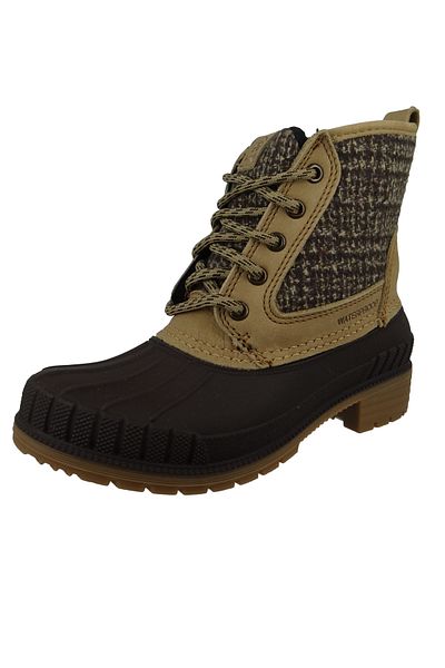 Kamik Damen Winterstiefel Stiefel Winterschuhe Sienna Mid Nk2293 Braun San Sand Leder/synthetik Mit Eva