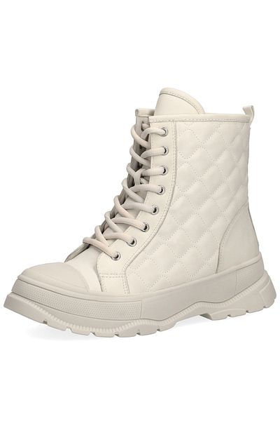 Caprice Damen Elegante Stiefelette 9-26215-29 Weiß 407 Wool Nappa Leder Mit Ca Climo Fb