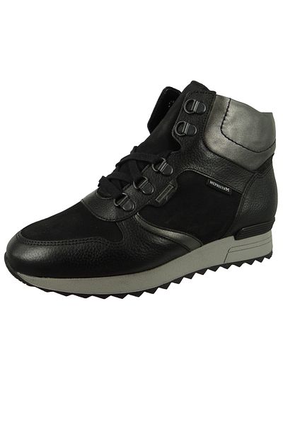 Mephisto Damen Sportliche Stiefel Tilda Mt Watson P5141280 Schwarz 10103 Black Leder Und Textil