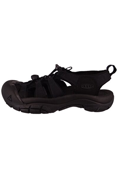 Keen Damen Trekking-sandalen Sandalen Wanderschuhe Newport H2 1025028 Schwarz Triple Black Polyester Mit