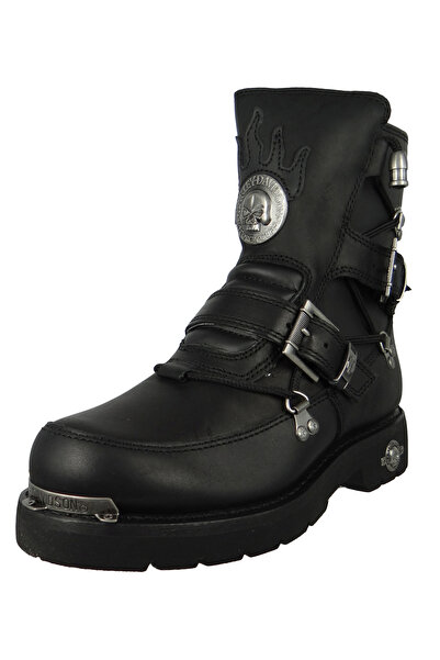 Harley Davidson D94167 Distortion Herren Biker Boots Engineerstiefel Black Sc...