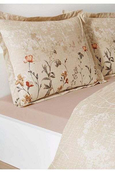Özdilek Özdi̇lek Double Person Pique Set Cream Ramas Secas