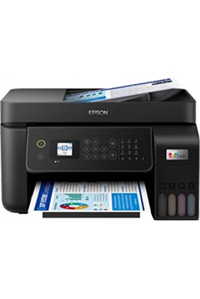 EPSON EcoTank L5290 MFP Tanklı Çok Fonksiyonlu Yazıcı - Kablosuz, Tarayıcı, F...