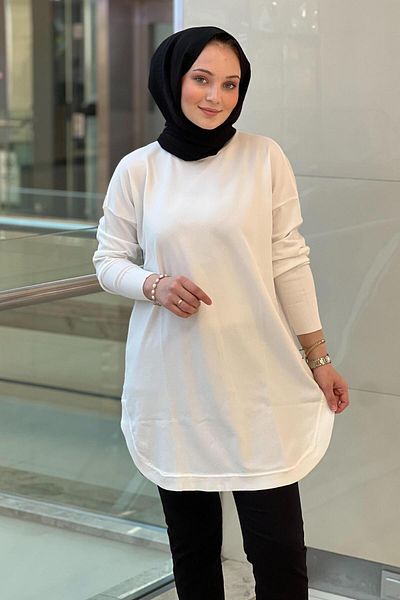 Nuss Oval Cut Mercerized Tunic