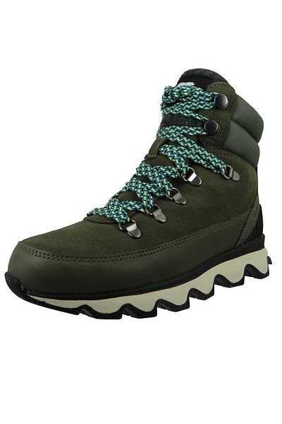 Sorel Damen Sportliche Stiefelette Kinetic Conquest Wp 1916881 Grün 326 Alpine Tundra Leder