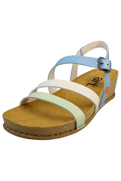 ART Damen Komfort Sandalen I Live Keil 1930 Mehrfarbig Multi Cloud Leder