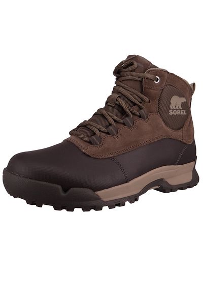 Sorel Herren Stiefeletten Stiefelette Winterschuhe Buxton Lite Lace WP 2047401 Braun 245 Major Jet Leder
