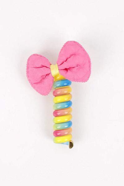 Le Mabelle Multicolored Bow Pasta Buckle for Girls