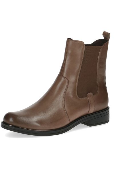 Caprice Damen Elegante Stiefelette G-weite 9-25304-41 Braun 348 Taupe Nappa Leder