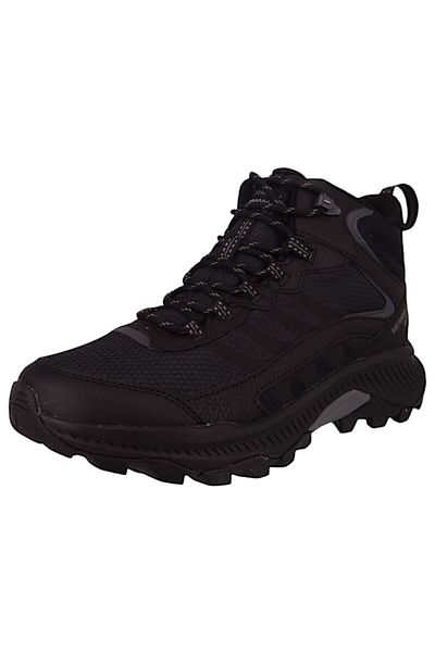 Merrell Herren Wanderstiefel Stiefel Wanderschuhe Speed Strike 2 Mid Gtx J037817 Schwarz Black Textil/synth