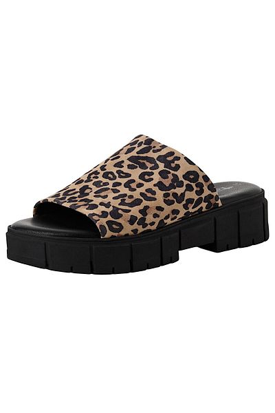 Tamaris Damen Sandalen 1-27252-42 Mehrfarbig 360 Leopoard Leder Mit Touch-it