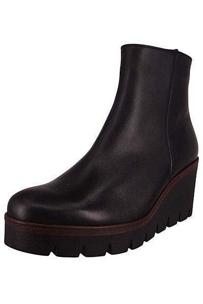 GABOR Damen Elegante Stiefelette Keil F-weite 54.780 Schwarz 27 Black Leder