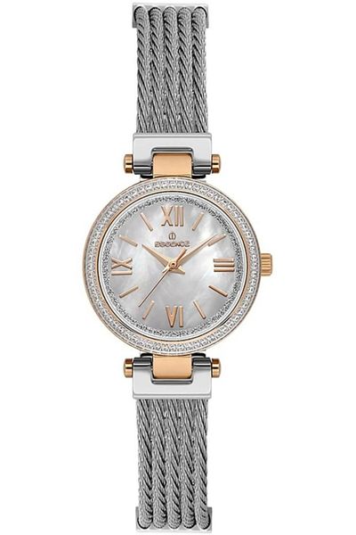 Essence Es6943Fe.520 Rose Gold Stone Women's Wristwatch