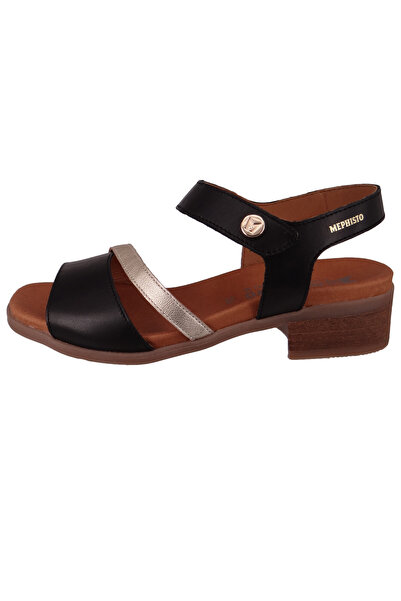 Mephisto Damen Sandalen Nikolia P5142309 Schwarz 9502 Black Leder