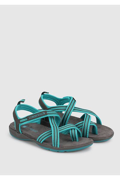 lumberjack Alisa Mint Women's Sandals - Flat Design