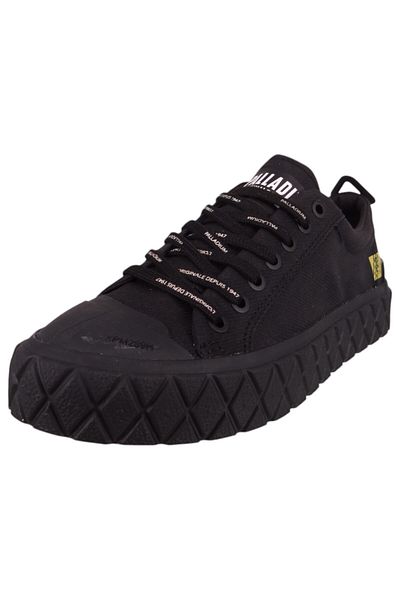 Palladium Damen Low Sneaker Palla Ace Lo Surplus 74488-060-m Schwarz All Black Baumwolle