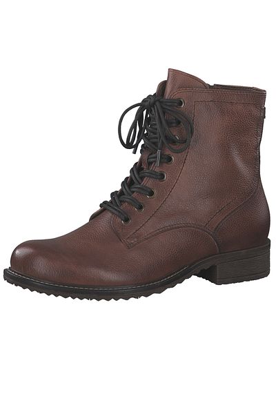 Tamaris Damen Elegante Stiefelette 1-25812-41 Braun 305 Cognac Leder Mit Touch-it