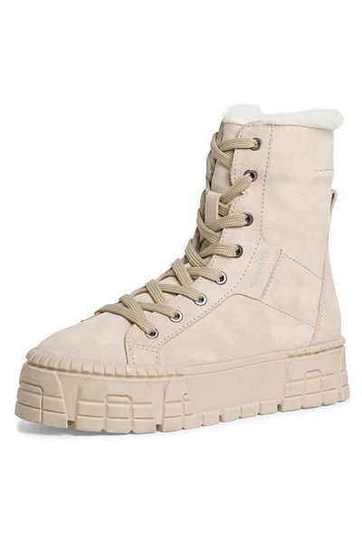 Tamaris Damen Elegante Stiefelette 1-26841-41 Grau 375 Antelope Leder Mit Removable Sock
