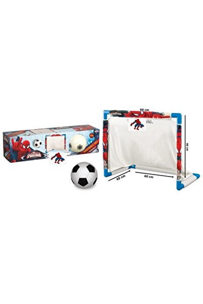 DeYiDo Spider Tek Kale Futbol Seti Eğlenceli Spor Oyuncakları Futbol Gol Maç Örümcek Adam Minik Taraftar
