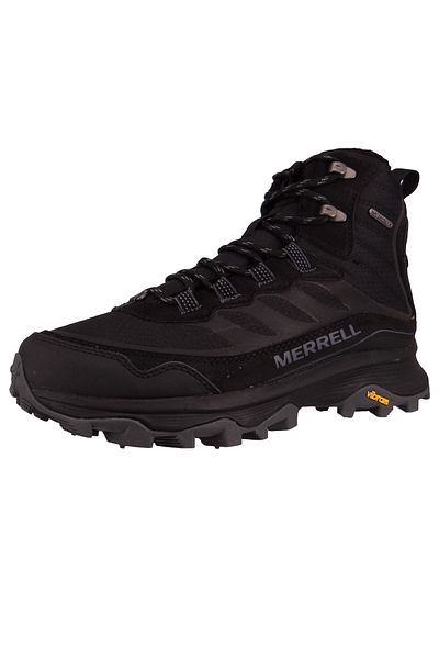Merrell Herren Stiefel Stiefel Wanderschuhe Winterschuhe Moab Speed Thermo Mid Wp J066911 Schwarz Black Le