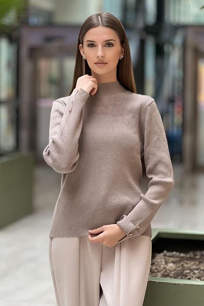 Ghisa Ribbed Slim Fit Tunic
