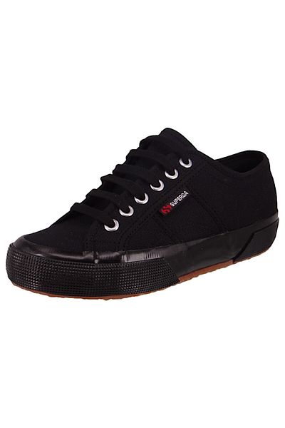 Superga Damen Low Sneaker 2750 Low Top S3111tw Schwarz 996 Full Black Textil/synthetik