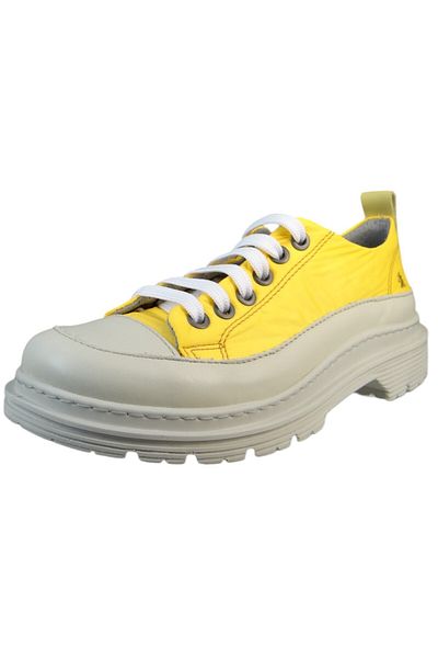 ART Damen Low Sneaker Birmingham Low Top 1894 Gelb Yellow Textil Mit Softlight Fußbett