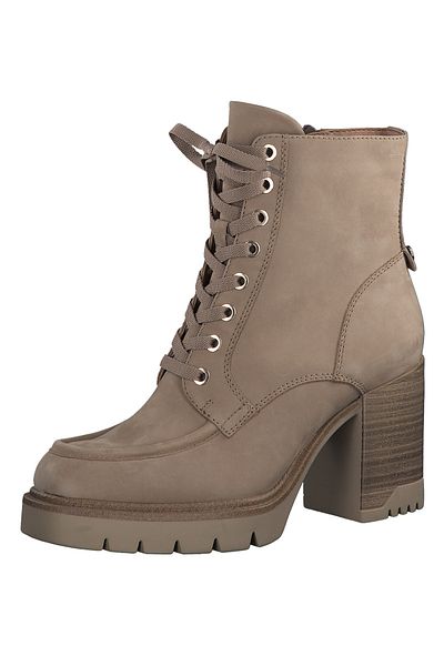 Tamaris Damen Elegante Stiefelette 1-25100-41 Braun 310 Camel Leder Mit Touch-it
